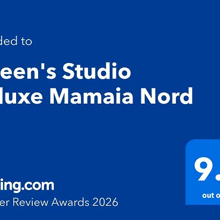 Queen's Deluxe Mamaia Nord דירה